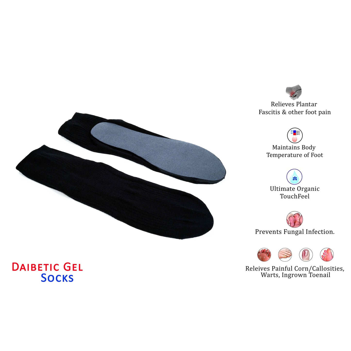 Diabetic Gel Socks